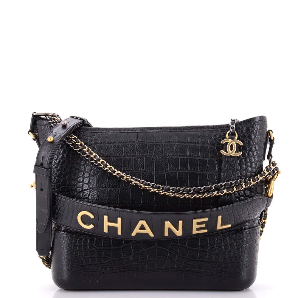 Chanel Gabrielle Hobo With Logo Handle #313540C40B